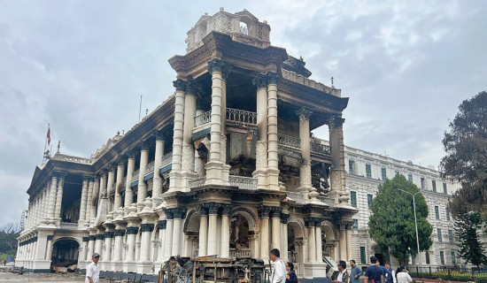 सिंहदरबार पुन:निर्माण सुरु