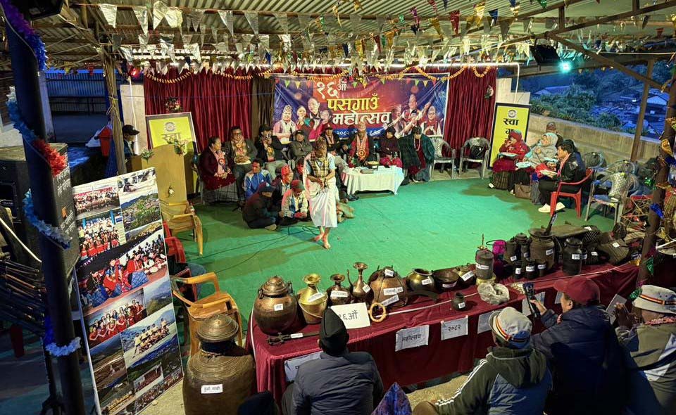 पसगाउँमा रैथाने उत्पादन प्रदर्शन