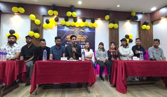 नेपालगन्ज टी–१२ क्रिकेट प्रतियोगिता हुँदै