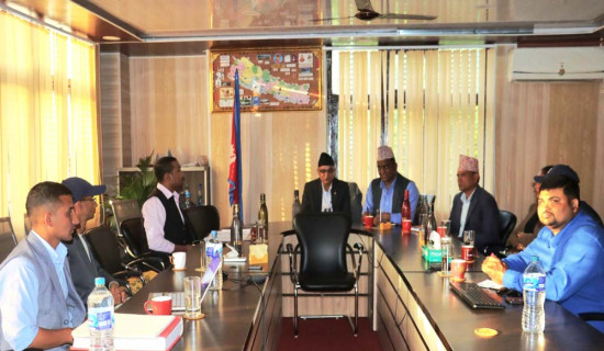 रङ्गशालाको काम टुङ्ग्याउन निर्देशन