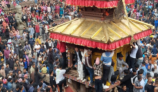 भक्तपुरमा जिब्रो छेड्ने जात्राको व्रत सुरु