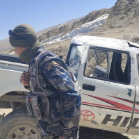 धनकुटाका आठपहरियाद्वारा बिसु चाड मनाइँदै