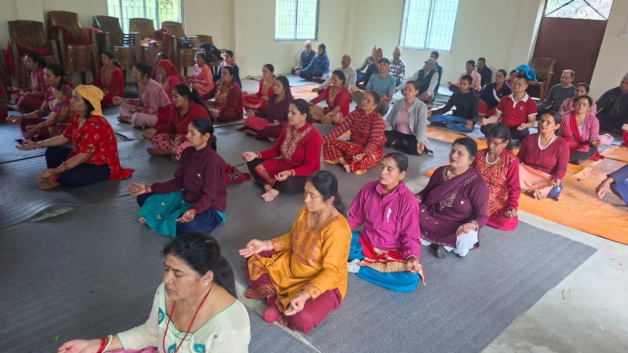 जुग्लेमा साताव्यापी योग शिविर तथा प्रशिक्षण