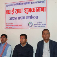 सभामुख अर्यालद्वारा पूर्वसभामुखसँग छलफल