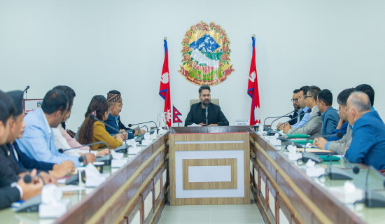 प्रधानमन्त्री शाहद्वारा बागमती प्रदेशबाट प्रतिनिधित्व गर्ने सांसदहरूसँग छलफल