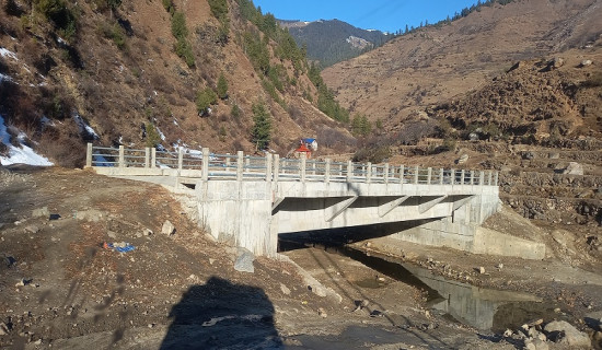 रोकायावाडा पुल मुआब्जा विवादले अझै सञ्चालनमा आएन