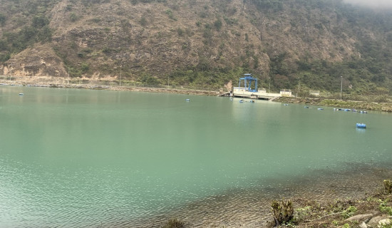 मर्स्याङ्दी नदीको बाँधमा डुबेर एक बेपत्ता