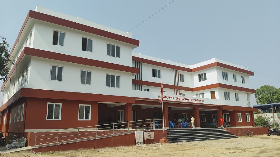 जिप्रका नवलपरासीको सेवा नयाँ भवनबाट