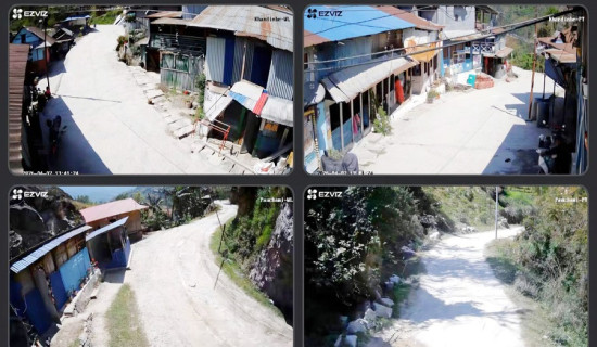 सिरिजङ्घाका मुख्य बजार क्षेत्रमा सिसी टिभी जडान