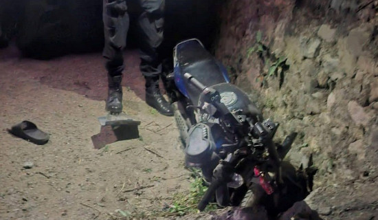 मोटरसाइकल दुर्घटनामा एकको मृत्यु, एक घाइते