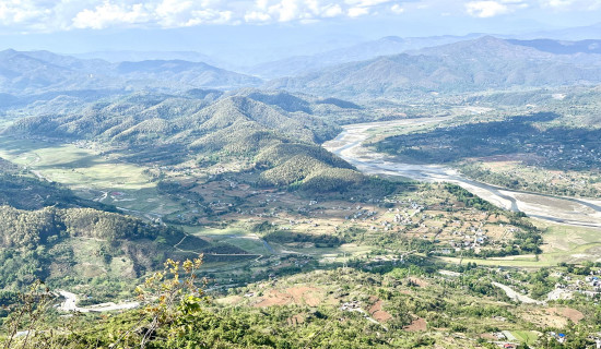 मादी नदी र साँगे फाँट