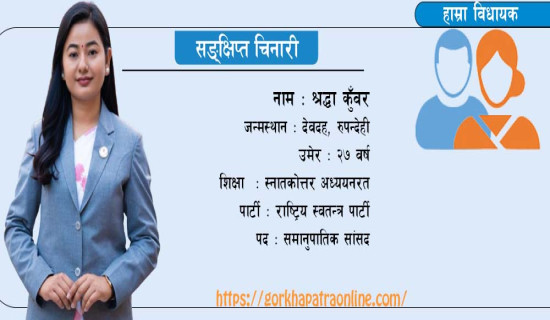 ‘युवा र महिलाका मुद्दा संसद्मा उठाउँछु’
