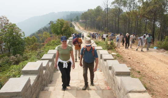 आरोग्य दिवसको अवसरमा पैदलयात्रा (फोटोफिचर)