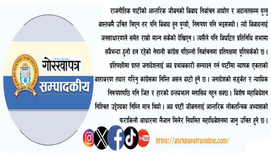 कांग्रेस विवाद निरूपण