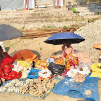 गाडीले ठक्करले  दिएर ज्यान गुमाएका बुढाको शव साता दिनदेखि सडकमै