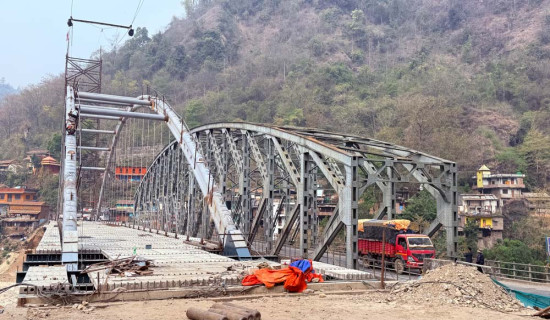 राम्दीमा नयाँ पुल अन्तिम चरणमा