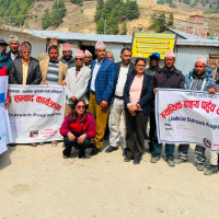 वसन्तयामको धौलागिरि हिमाल आरोहण सुरु : पहिलोदिन नौजनाद्वारा आरोहण