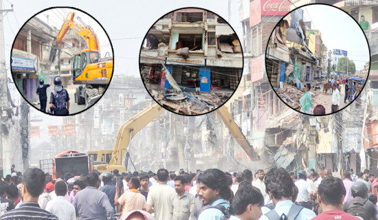 वर्षौँ रोकिएको वीरगञ्ज सडक विस्तार कार्य अघि बढ्यो