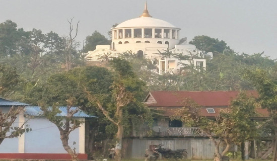 शान्तिपार्क निर्माणको काम अन्तिम चरणमा