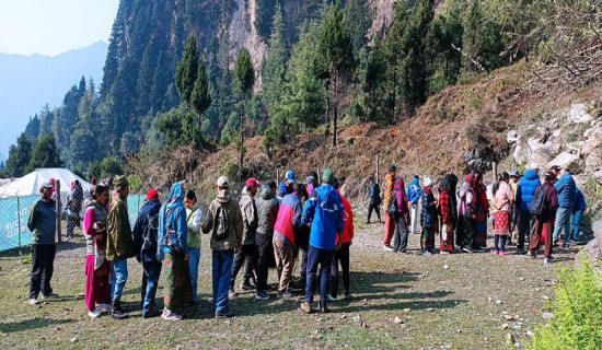 सेनाको अगुवाइमा निःशुल्क स्वास्थ्य शिविर