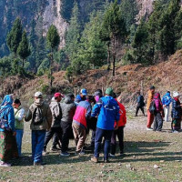 हावाहुरी पीडित मुसहर समुदायलाई राहत वितरण