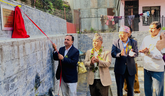 तम्घासमा लक्ष्मीपुर पार्क उद्‌घाटन