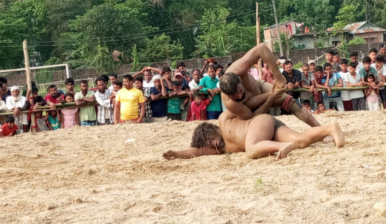 इनरुवामा अन्तर्राष्ट्रिय कुस्तीको रौनक