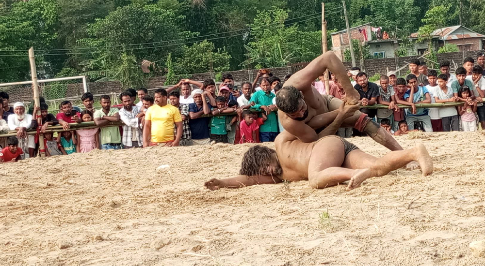 इनरुवामा अन्तर्राष्ट्रिय कुस्तीको रौनक