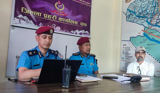 दाङमा प्रहरी सक्रियता, ५४ जना फरार प्रतिवादी पक्राउ