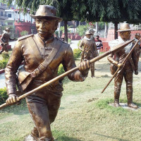 प्रधानमन्त्री प्रचण्ड भारत प्रस्थान (फोटो फिचर)