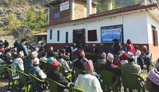 बागलुङ नगरपालिका ७ आफ्नै भवनमा