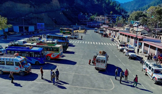 शारदा नगरपालिकाको बसपार्क उद्घाटन बुधबार