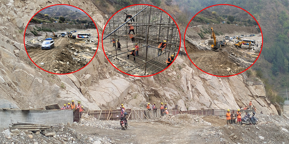 क्षतिग्रस्त विपी राजमार्ग : जोखिमपूर्ण यात्रा र पुनर्निर्माण चुनौती