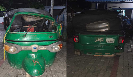 झापामा अटो र मोटरसाइकल ठोक्किँदा एक जनाको मृत्यु, ६ घाइते