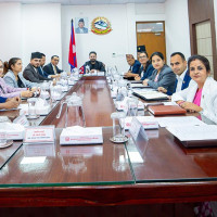 अध्यक्ष दाहाल र महानायक हमालबीच भेटवार्ता