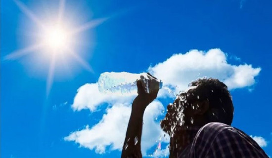 तराई र उपत्यकामा तातो दिन