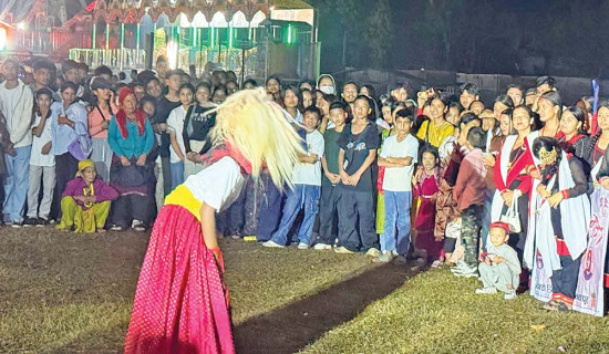 महोत्सवमा लाखेनाच