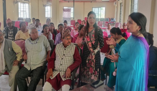 द्वन्द्वपीडितका माग सम्बोधन गर्ने गाउँपालिकाको प्रतिबद्धता