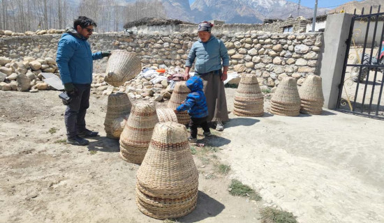 वातावरणमैत्री गाउँ बनाउन ‘डोको डस्टबिन’