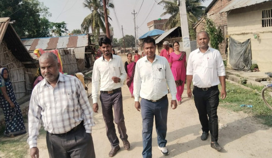 भर्ना अभियानअघि अभिभावकसँग सुझाव संकलन