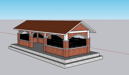 ज्येष्ठ नागरिक विश्रामस्थल निर्माण हुँदै