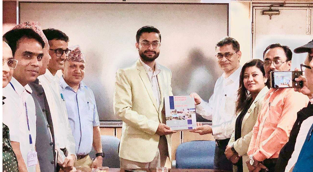 शिक्षा मन्त्री पोखरेलद्वारा वी.पी.प्रतिष्ठानको अनुगमन