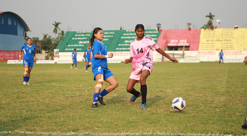 चन्द्रगढी महिला गोल्डकपमा पुलिसको साननदार जित