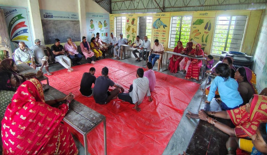 गढीमा शैक्षिक सुधारप्रति शिक्षक–अभिभावकको प्रतिबद्धता