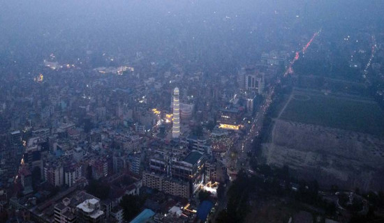 धुलोजन्य वायु प्रदूषण उच्च