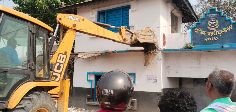 सडकका अतिक्रमण हटाउन स्थानीय तह सक्रिय