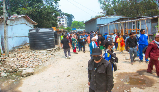 अव्यवस्थित बस्ती हटाउन ११ बुँदे निर्णय : सुत्केरी, ज्येष्ठ नागरिक र अशक्तलाई प्राथमिकता दिइने