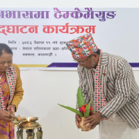 निर्वाचन सुरक्षाका लागि मतदान स्थलमा सुरक्षा गस्ती