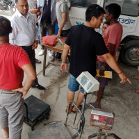 मेची राजमार्गमा वैकल्पिक सडकको कटिङ सुरु