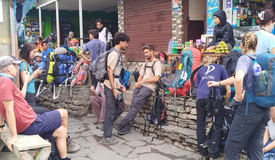 पन्ध्र हजार विदेशी पर्यटकले गरे मनास्लु क्षेत्र भ्रमण